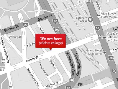 Melbourne Google Map